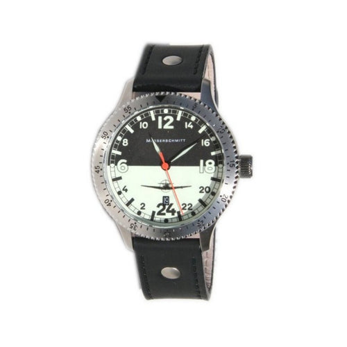 Aristo Herren Messerschmitt Uhr Fliegeruhr ME 108 / 108-24DR