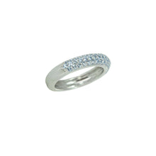 Laden Sie das Bild in den Galerie-Viewer, Fossil Damen Ring Sterling Silber Zirkonia blau JFS00081040