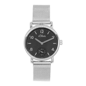 s.Oliver Damen-Armbanduhr Analog Quarz SO-15098-MQR