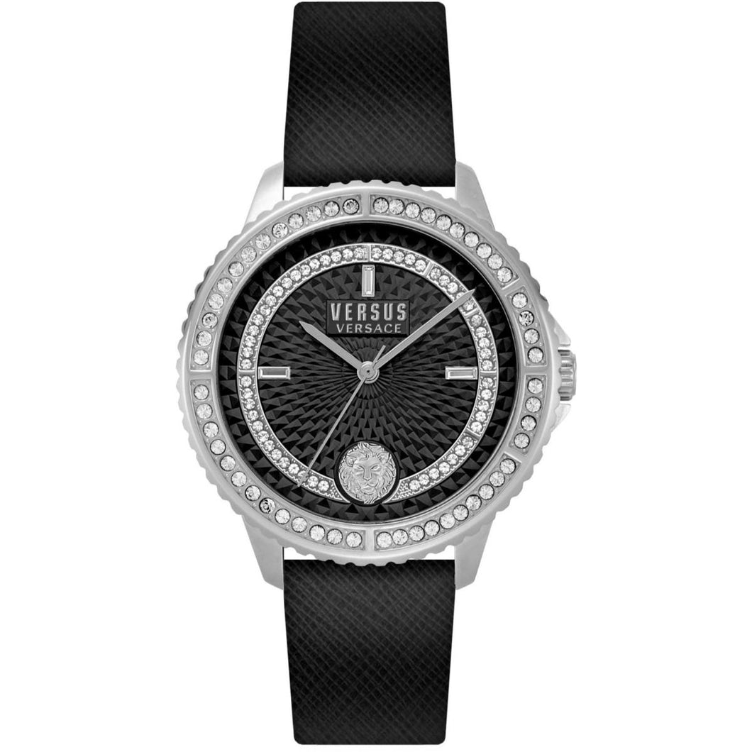 Versus by Versace Damen Uhr Armbanduhr MONTORGUEIL VSPLM3321 Leder