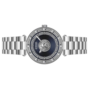 Versus by Versace Damen Uhr Armbanduhr Crystal Sertie VSPQ13921 Edelstahl