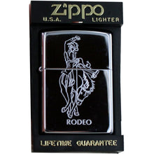 Laden Sie das Bild in den Galerie-Viewer, Zippo Feuerzeug Modell 250 Design Rodeo